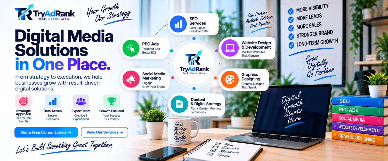 TryAdRank digital media solutions