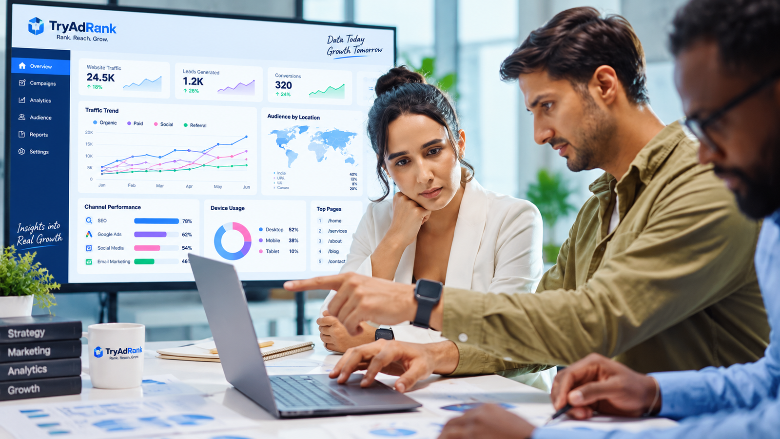 TryAdRank Marketing Intelligence and Analytics