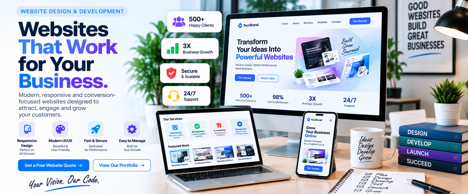 TryAdRank website design and development services
